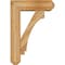 Ekena Millwork Imperial Craftsman Rough Sawn Bracket w/ Offset Brace, Western Red Cedar, 8"W x 26"D x 38"H BKT0806X26X38IMP04RWR - alternate 3